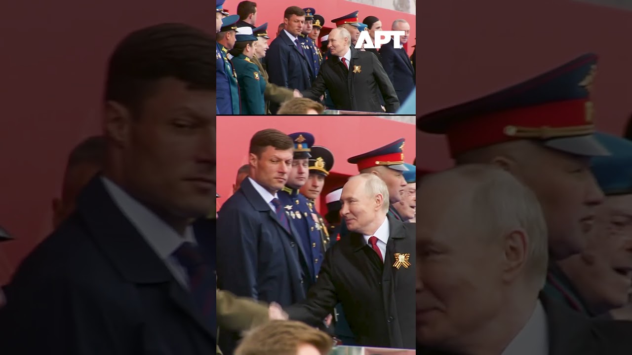 Putin Honors WWII Veterans Ahead of Russia&rsquo;s Victory Day Parade in Red Square | APT