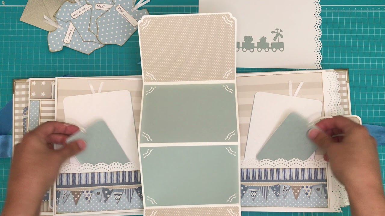 Album scrapbooking bebé Leo