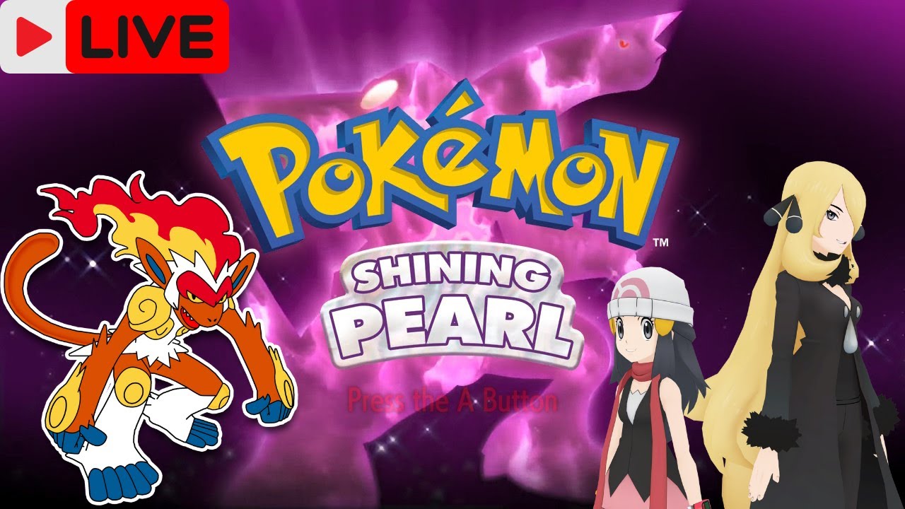 🔴 POKEMON SHINING PEARL NO SWITCH - MONO FIRE PARTE 2 🔴 DOMINGUINHO DE LEVE