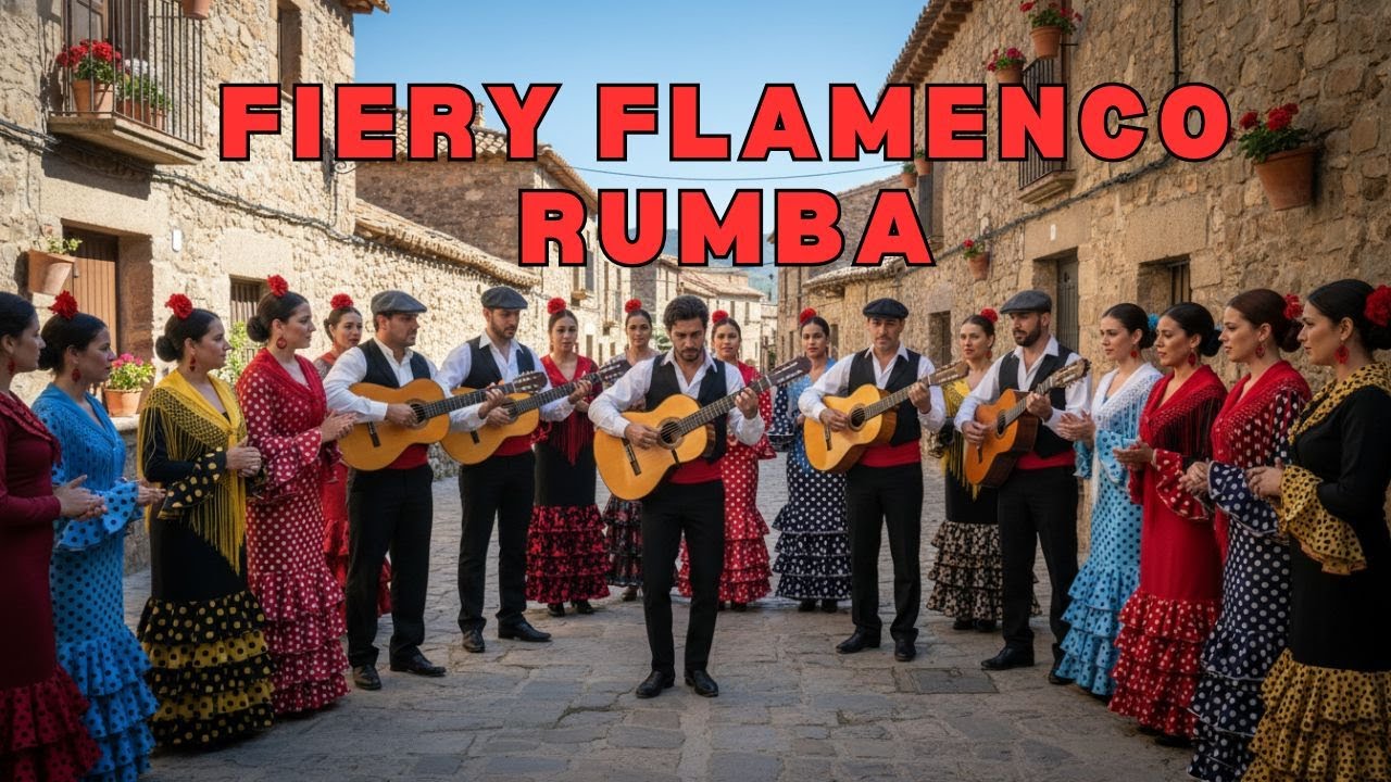 Spanish Guitar Passion Night 🔥 Ritmo del Amor Flamenco Rumba