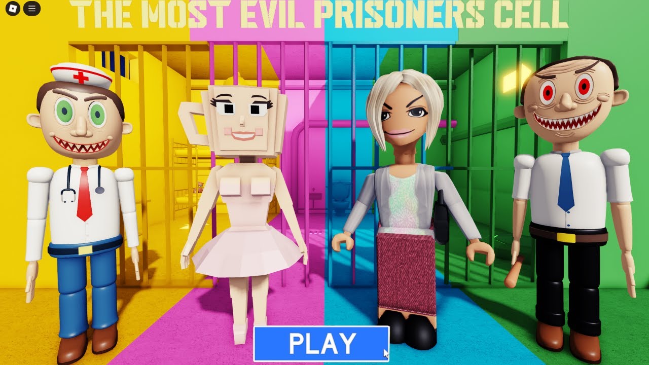 EVIL DOCTOR Vs BALLERINA CAPPUCCINA Vs EVIL KAREN Vs EVIL DAD? SCARY OBBY #roblox