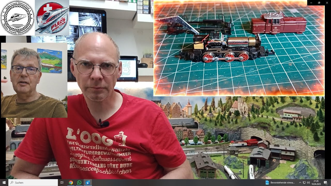Modelleisenbahn Spur N Tutorial Anlagenversorgung und Decoder Pufferschaltung