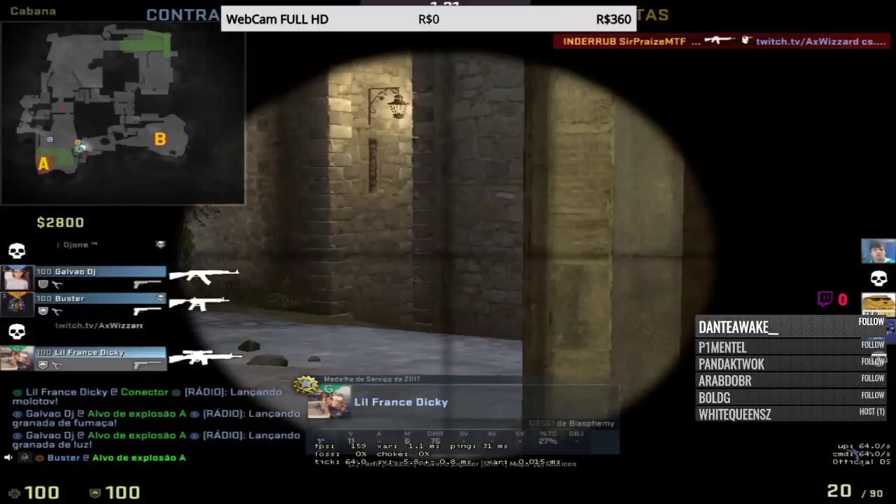 CSGO: Aguia 2 Rumo Global!!