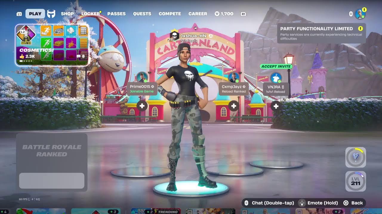 PLAYING FORTNITE !