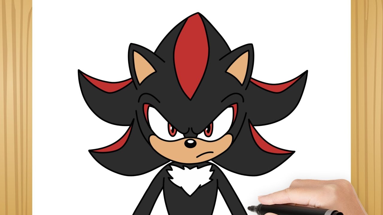 How To Draw SHADOW I Easy