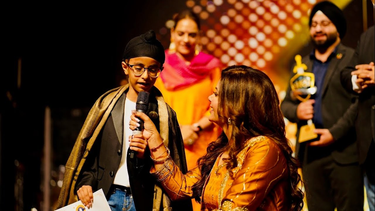 Ranvir Sachdeva - 7 year old Child Prodigy - Sikh Achiever&rsquo;s Award 2025 Award Winner - Award Night