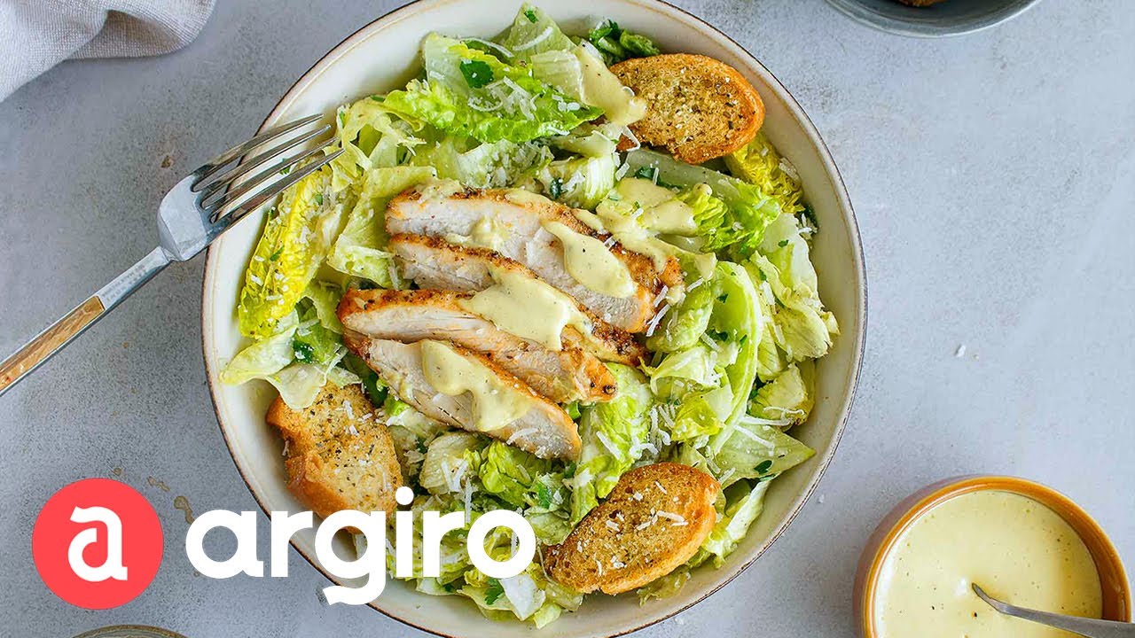 Σαλάτα του Καίσαρα (Caesars Salad) της Αργυρώς | Αργυρώ Μπαρμπαρίγου
