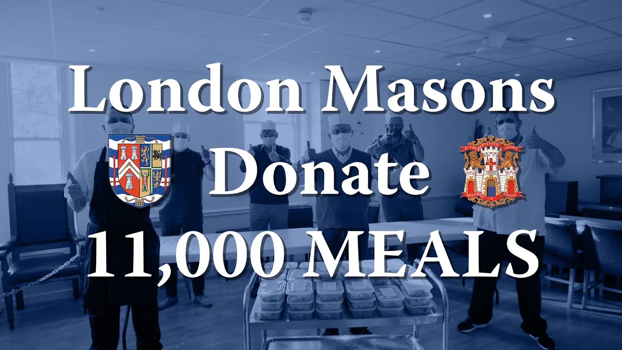 London Masons Donate 11,000 Meals