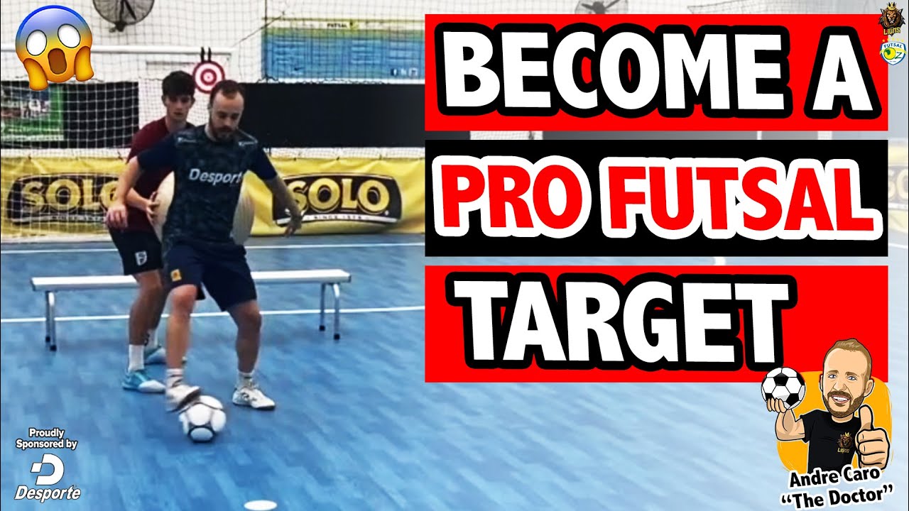 FUTSAL TARGET training drills  | TREINO PARA PIVO DE FUTSAL