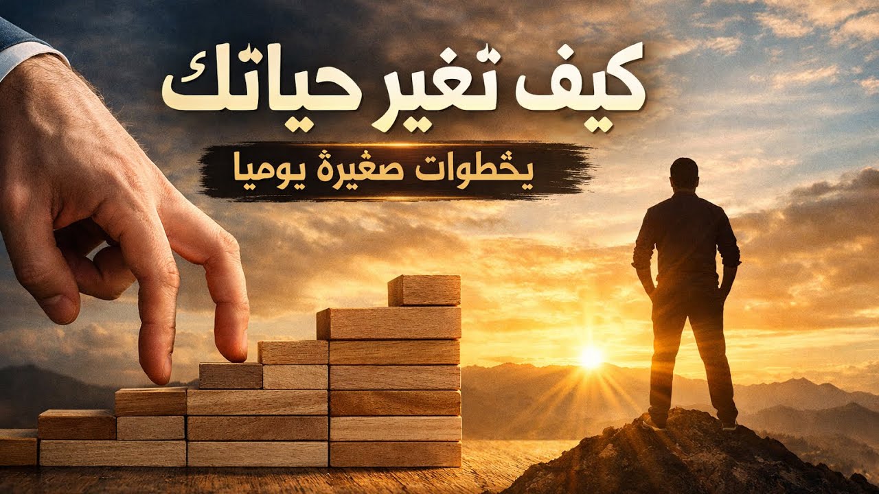 كيف تغير حياتك بخطوات صغيرة يوميًا !!