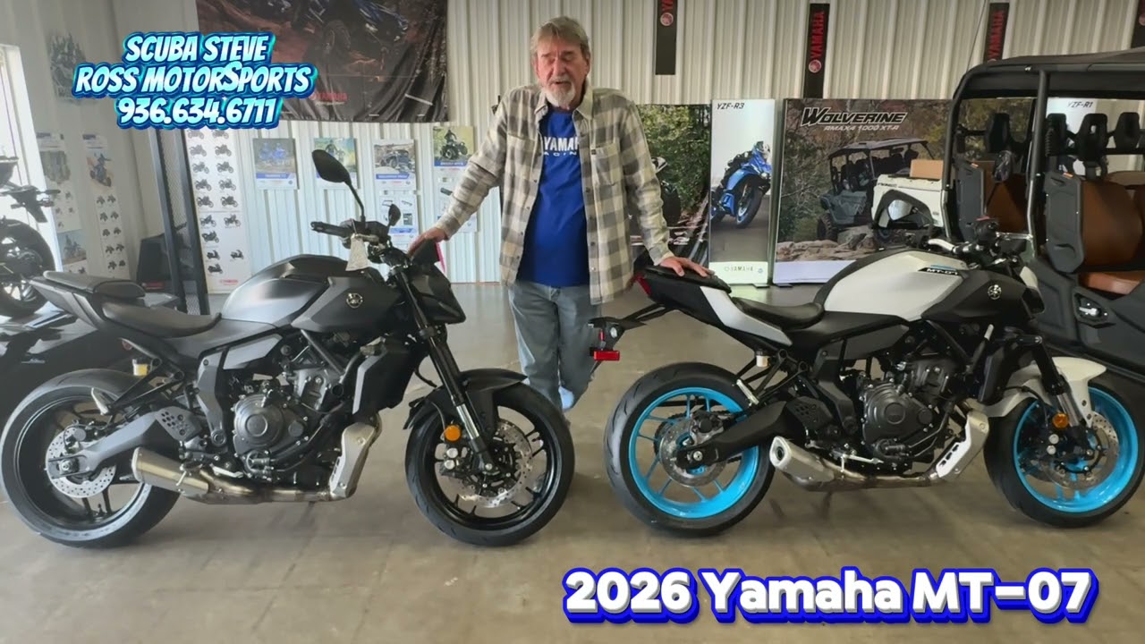 26 Yamaha MT07 Promo
