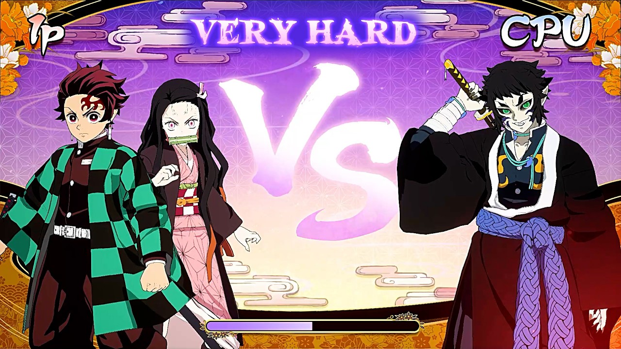 Tanjiro (Infinity Castle) and Nezuko Vs Kaigaku - Demon Slayer Hinokami Chronicles 2 (VERY HARD CPU)
