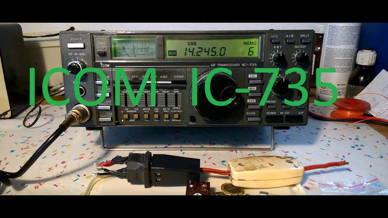 Transceiver Icom  IC 735 Andrzeja