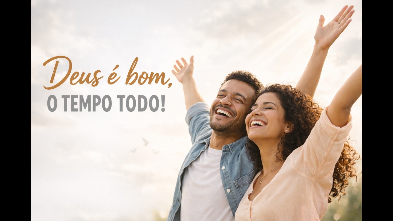 SERMÃO - Deus é bom, o tempo todo!