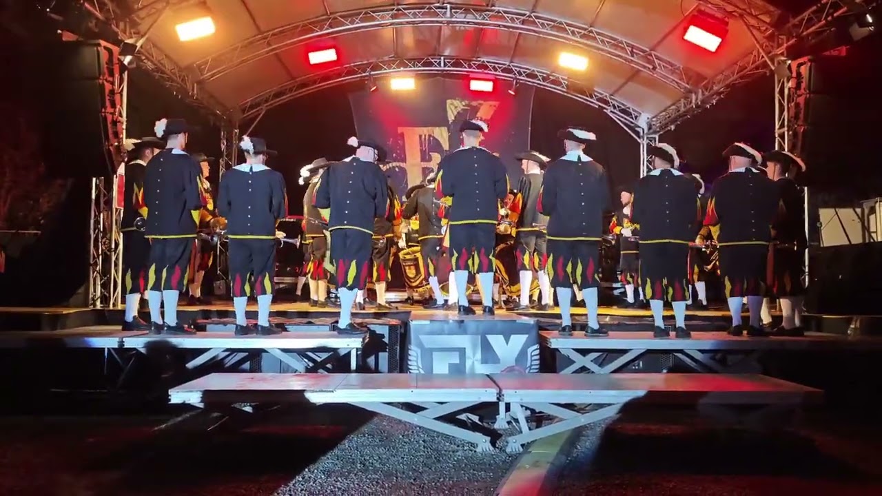 Fanfarenzug Aulendorf beim 50 Jahre Jubiläum FZ Brochenzell 
