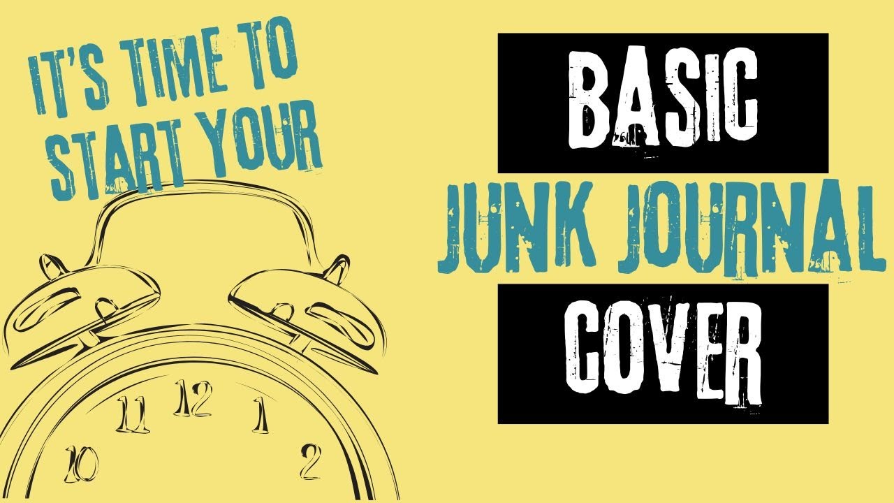 How do you start a Junk Journal? Basic Journal COVER! #junkjournal #junkjournalideas #tutorial 