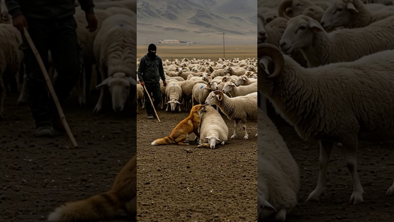 FOX ATTACK! This Shepherd Caught Him RED-HANDED #FoxAttack #ShepherdVsFox #fox