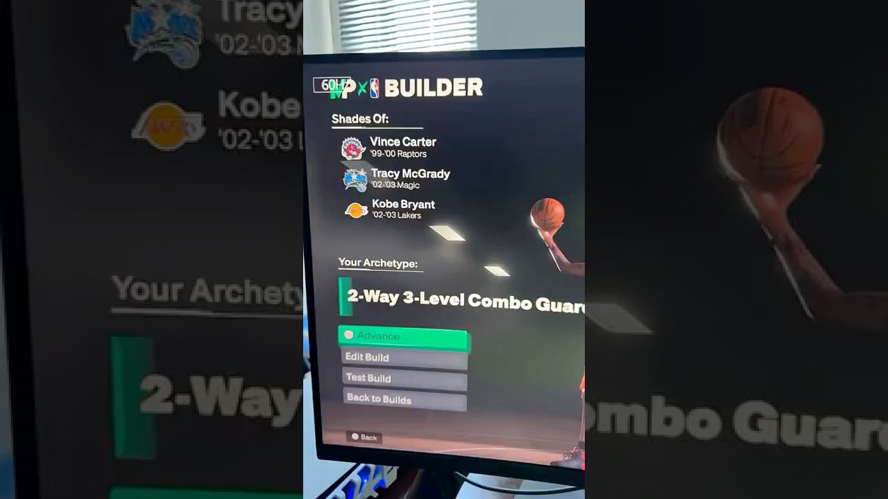 2-way 3-level combo guard BEST build in NBA2K26