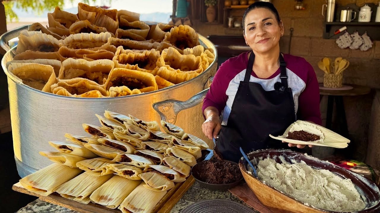 Tamales de MOLE | Receta Tradicional | La Herencia de las Viudas