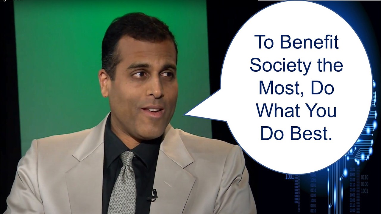AI Podcast Episode #36: To Benefit Society the Most, Do What You Do Best
