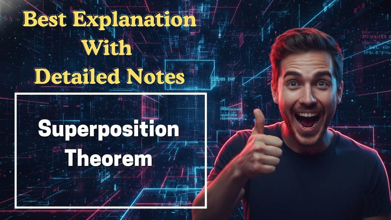 [165] Superposition Theorem (Basic Electrical Engineering)