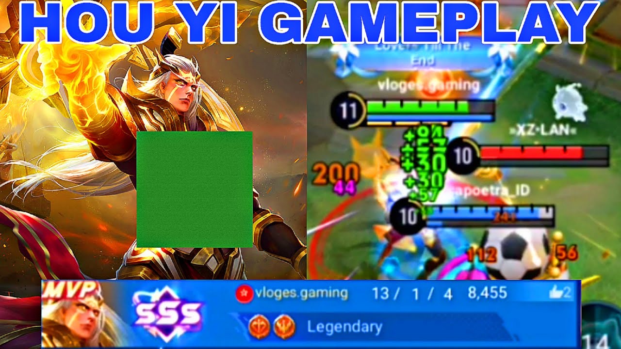 HOU YI RANKED MATCH GAMEPLAY AFTER A LONG TIME | HONOR OF KINGS GAMEPLAY 
