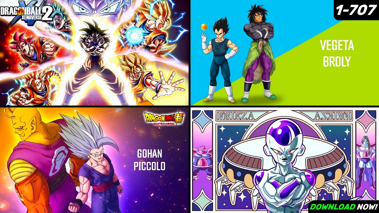 Dragon Ball Xenoverse 2: All Artwork (2025) - Immersive Visuals and Iconic Moments!