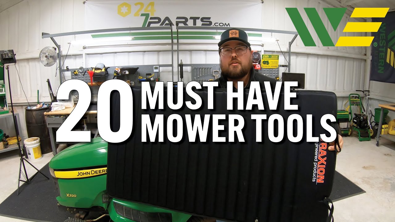 20 Must Have Tools to Maintain Your Mower