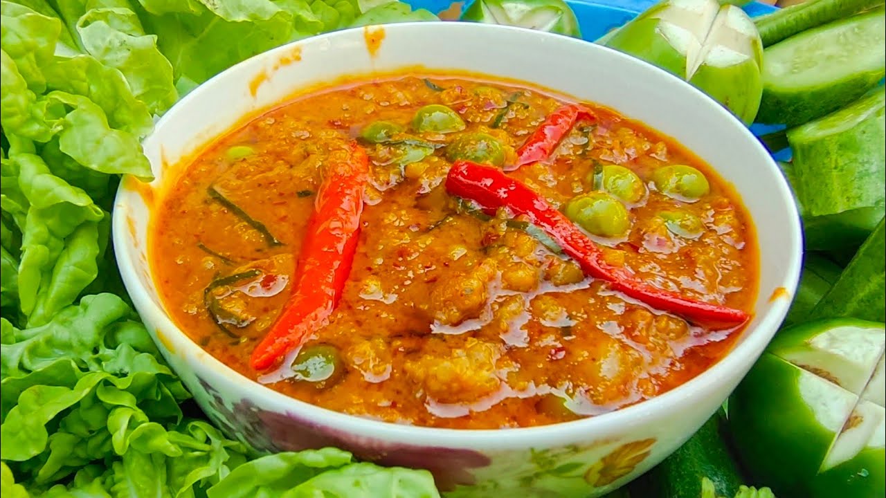 ប្រហុកខ្ទិះ - Prahok ktiss Recipe I Samphos Cooking Food