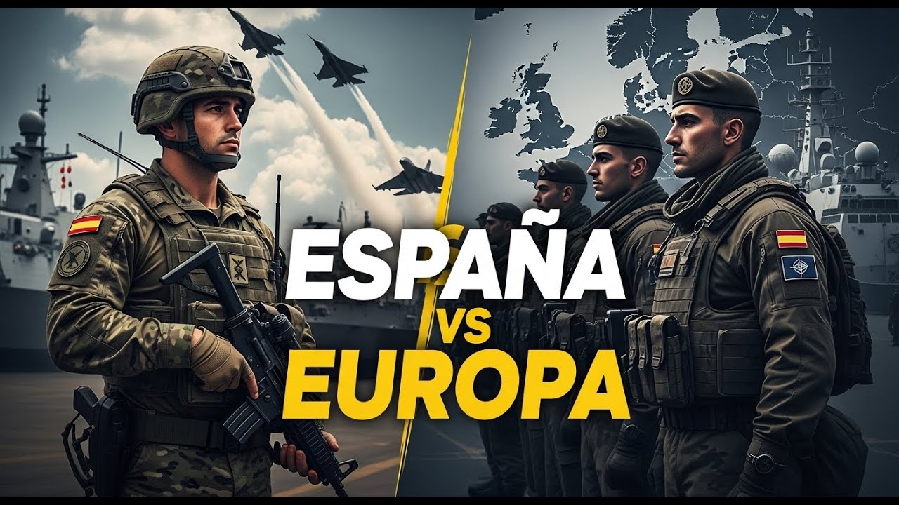 España vs Europa 🇪🇸🇪🇺 | Comparación Militar Completa: Poder, Preparación y Realidad Estratégica
