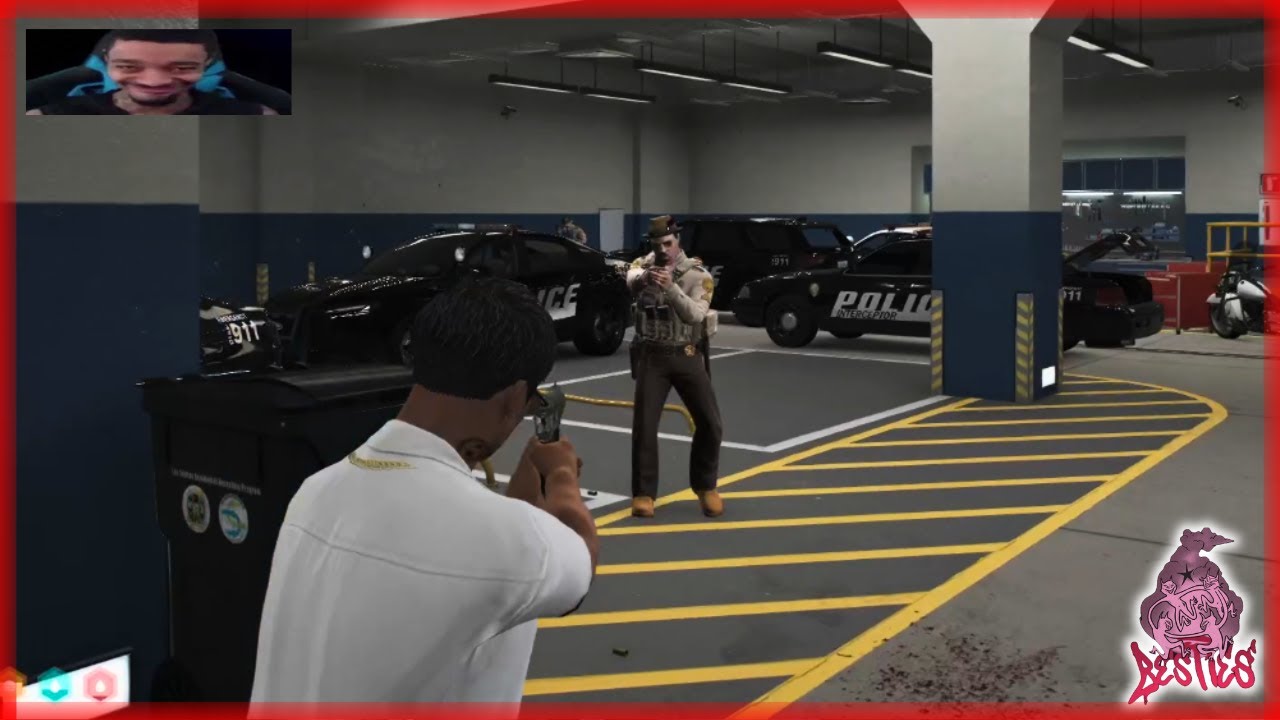 Jay Hobbs Smokes 3 Cops Inside MRPD | NoPixel 4.0 GTARP
