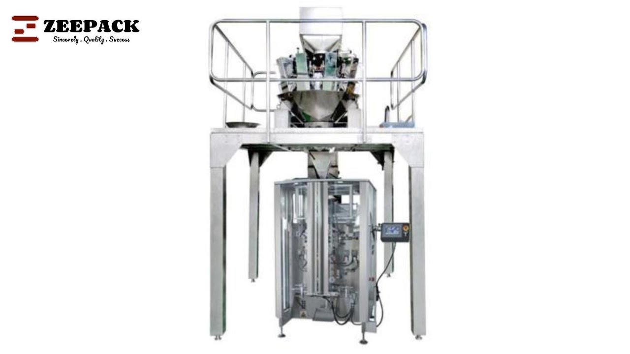 Automatic Dry Fruit Pouch Weighing Packing Machine