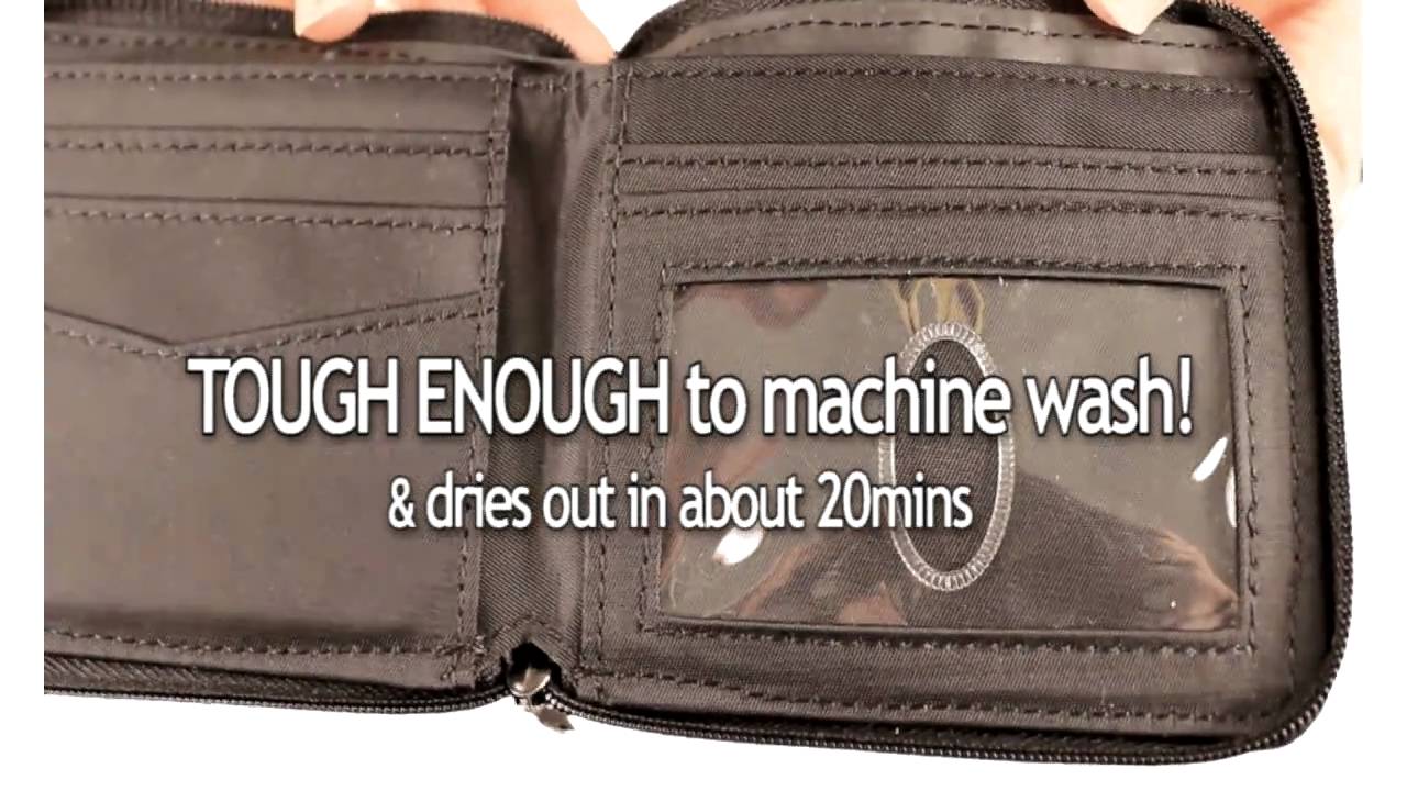 Zippered Bifold wallet