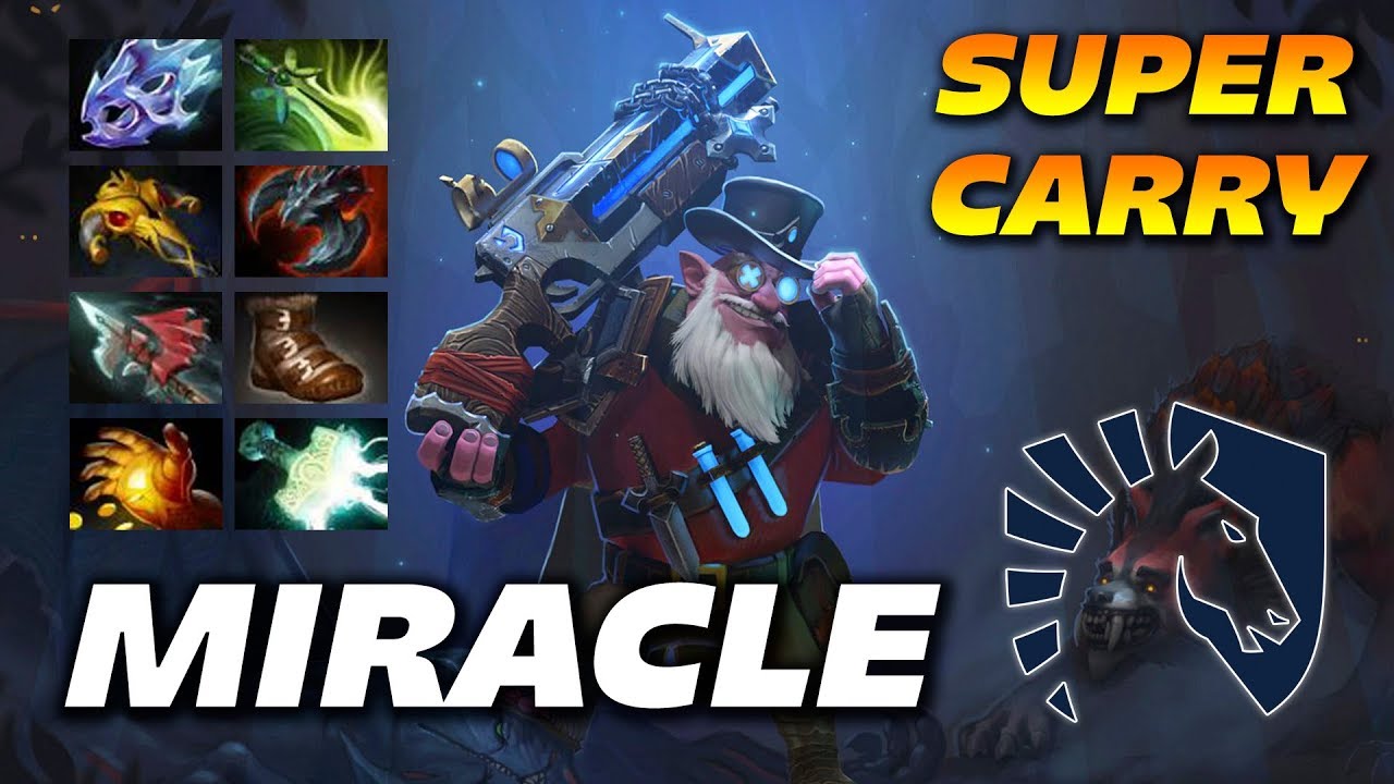 Miracle Sniper - SUPER CARRY - Dota 2 Pro Gameplay