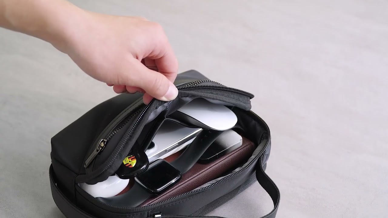 Arctic Hunter Small Toiletry Bag KB00843 for Men