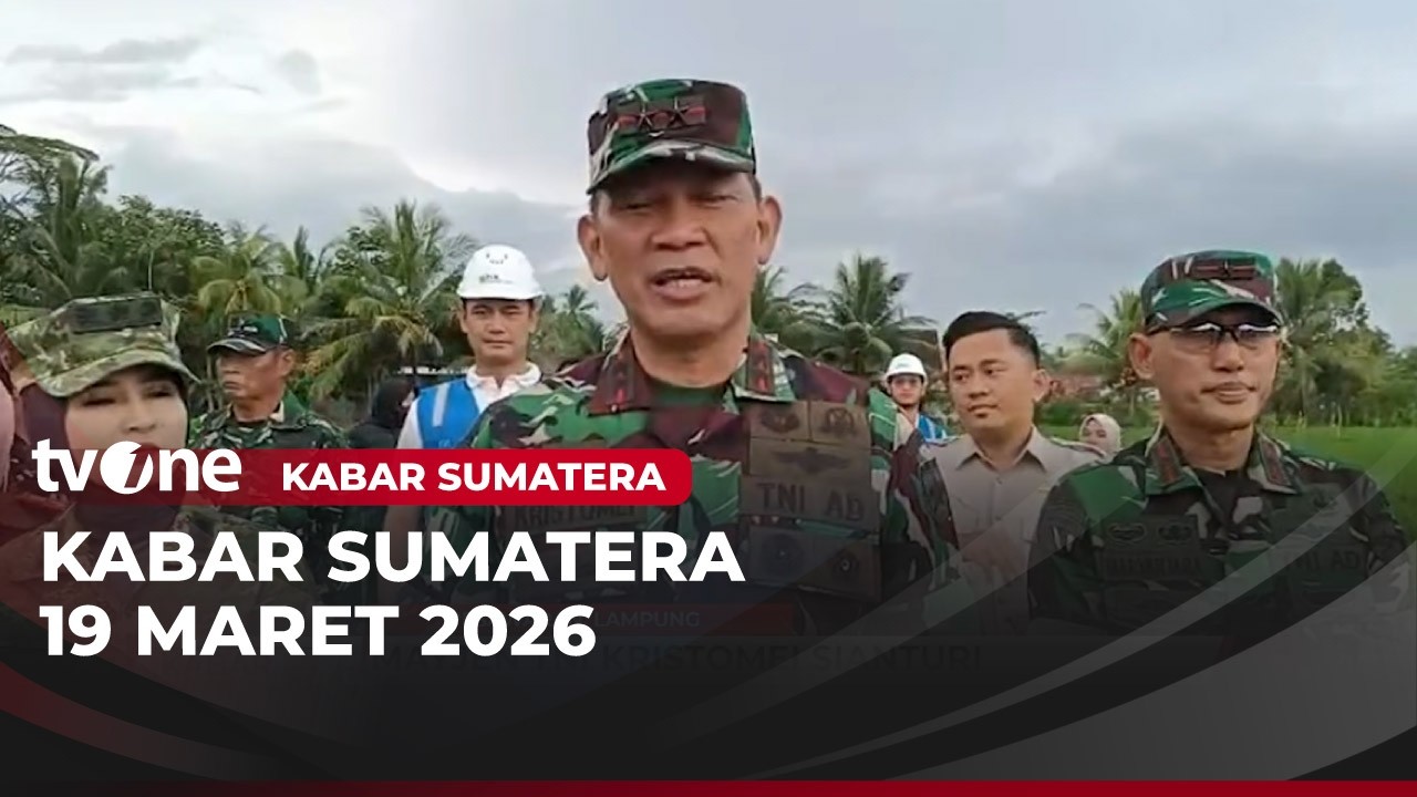 Kabar Sumatera 19 Maret 2026 | tvOne