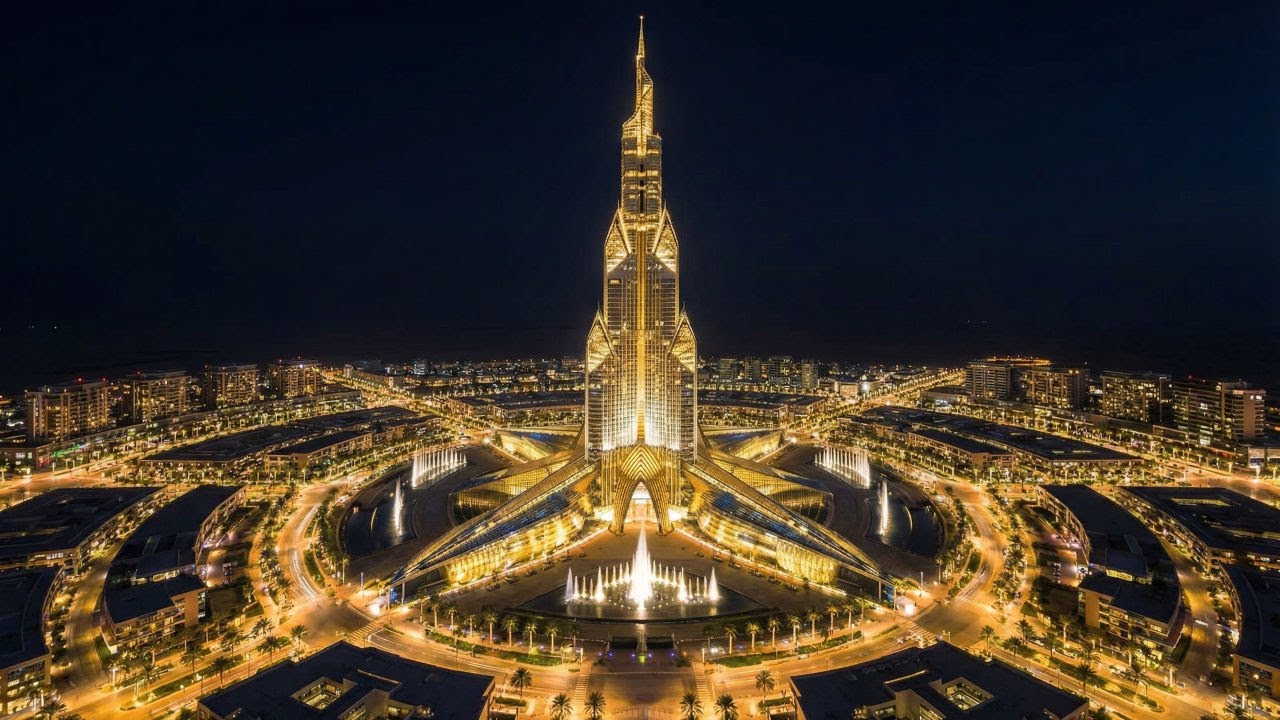 Inside a $3,500,000,000 Dubai Mega Resort 🌴 World’s Most Powerful Luxury City in 4K