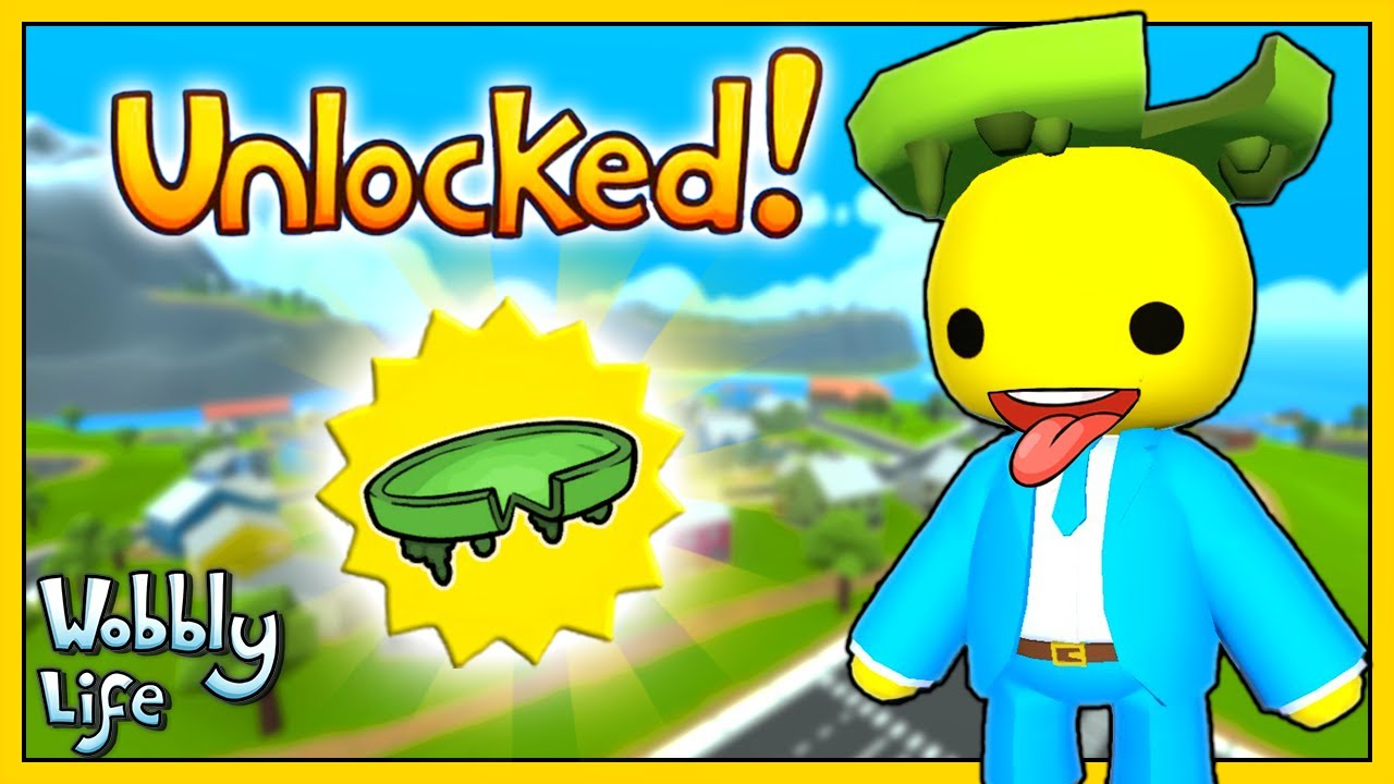 🐸 Wobbly Life Secret: How to UNLOCK the Lily Pad Hat! (Quick Frog Outfit Guide)