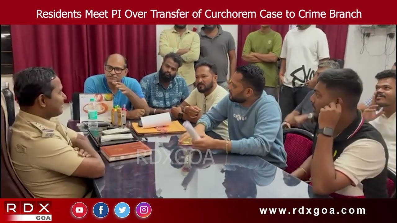 Residents Meet PI Over Transfer of Curchorem Case to Crime Branch
