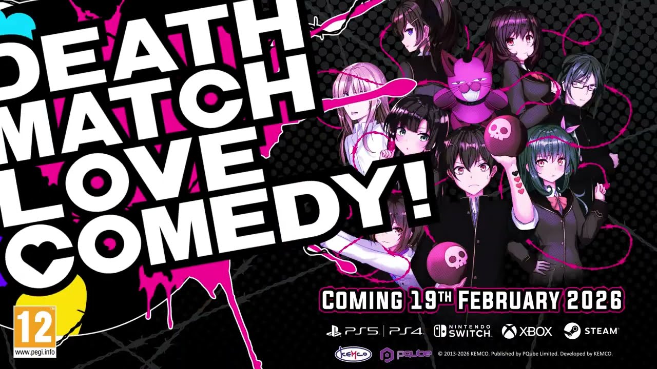 Death Match Love Comedy! - PlayStation 5 & Nintendo Switch - Trailer - Physical [PEGI EU]