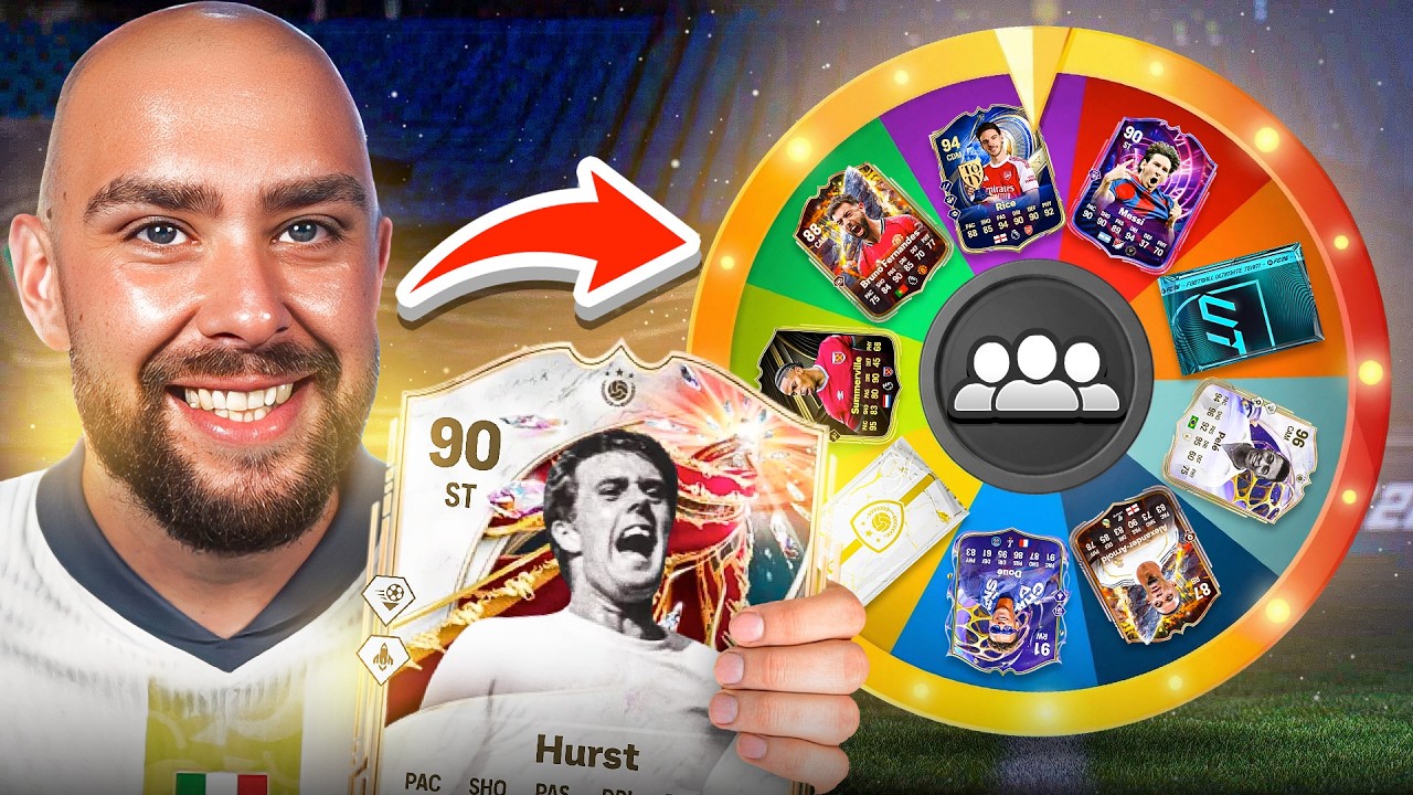 Geoff Hurst But The Wheel Decides His Teammates