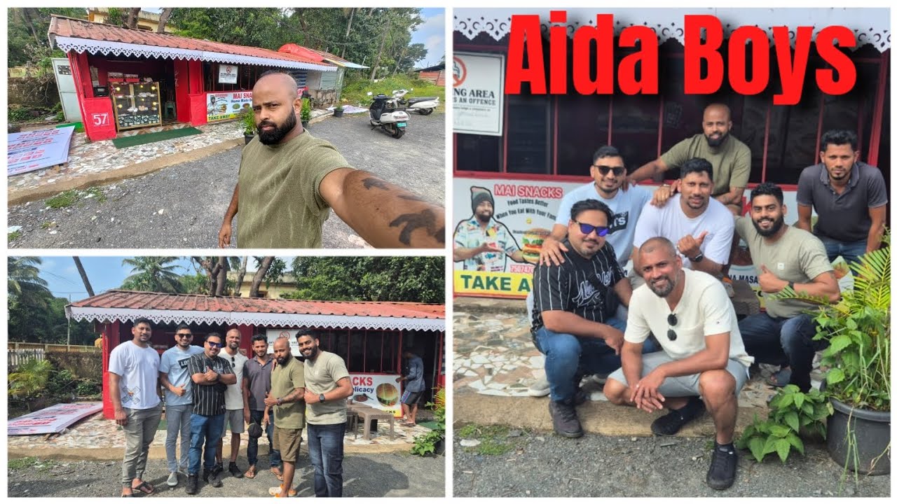 Aida cruise ship Boys in Mai Snacks at Ambelim #goanvlogger #konkanivlogger 