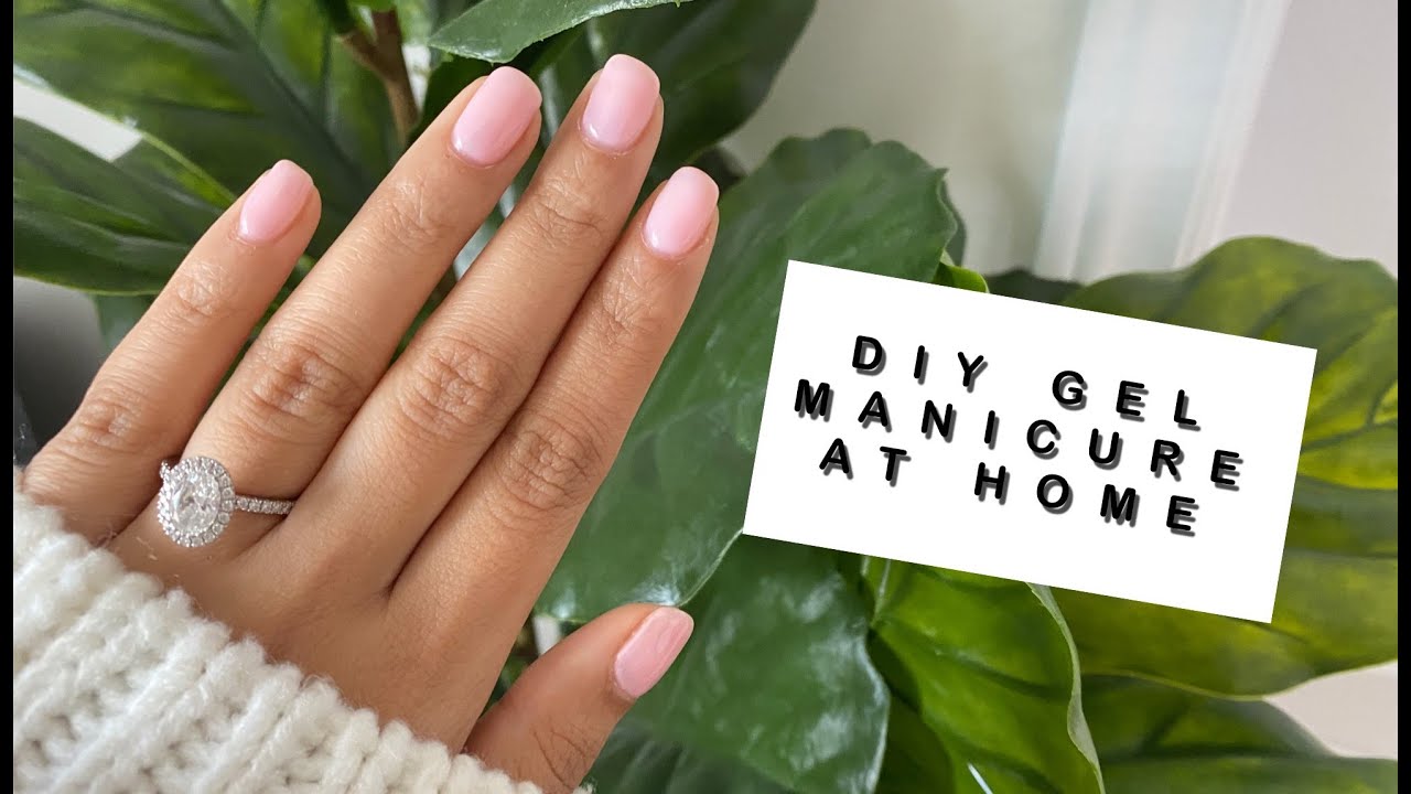 DIY Gel Manicure At Home || Alexciiya