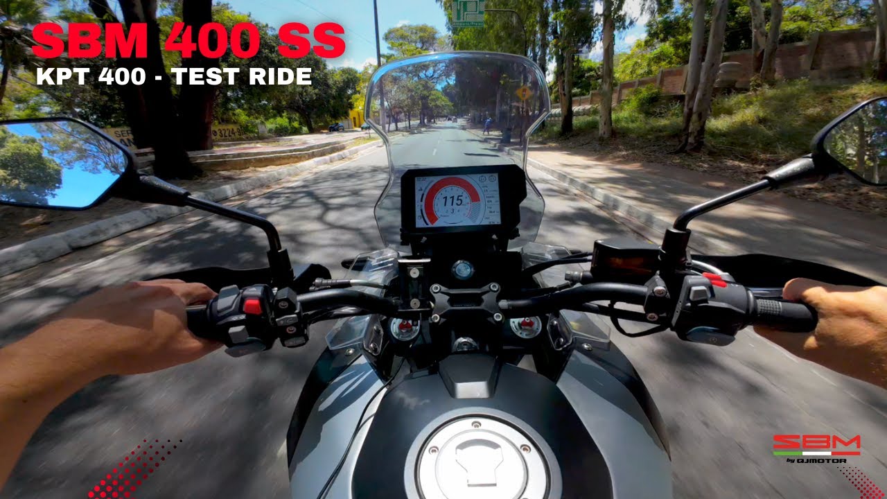 TEST RIDE SBM 400 SS ADVENTURE - KPT 400 🔥