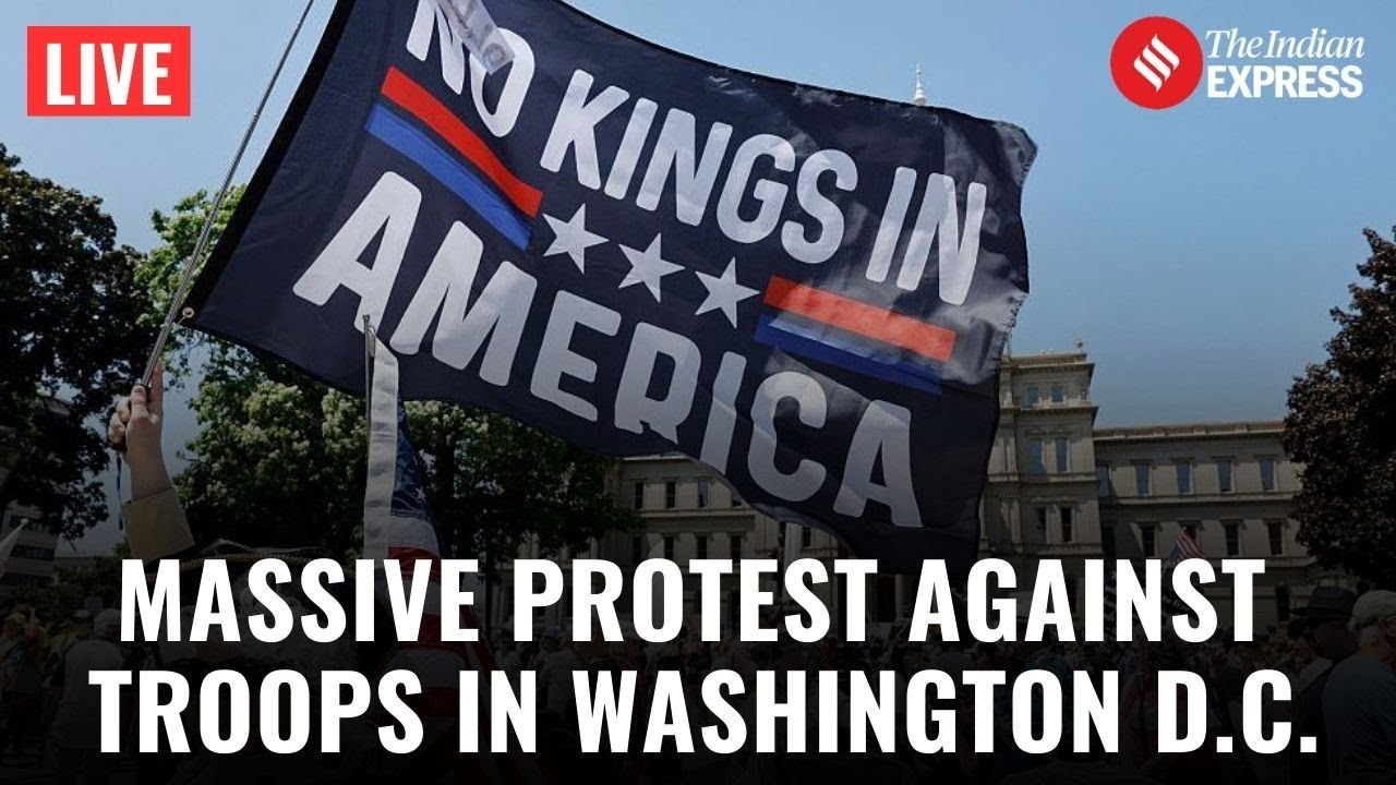 LIVE: Thousands Join ‘We Are All D.C.’ March Protesting National Guard Deployment in Washington