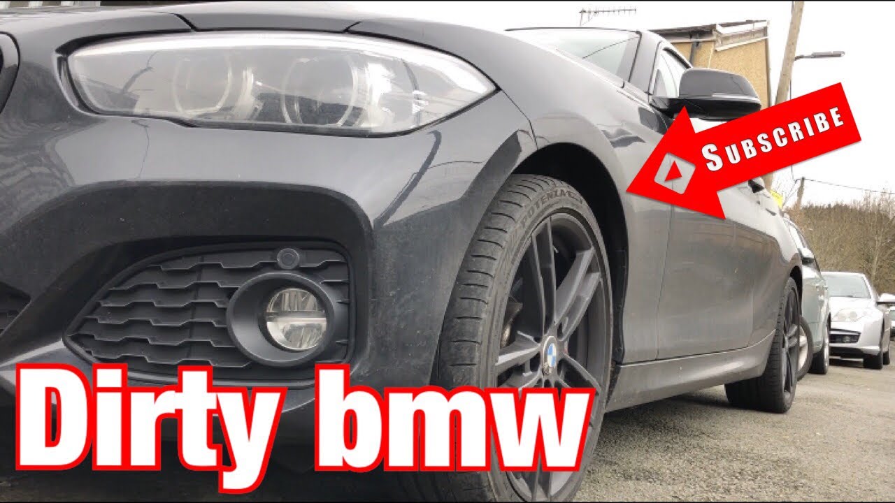 Cleaning a dirty bmw 1 series☑️