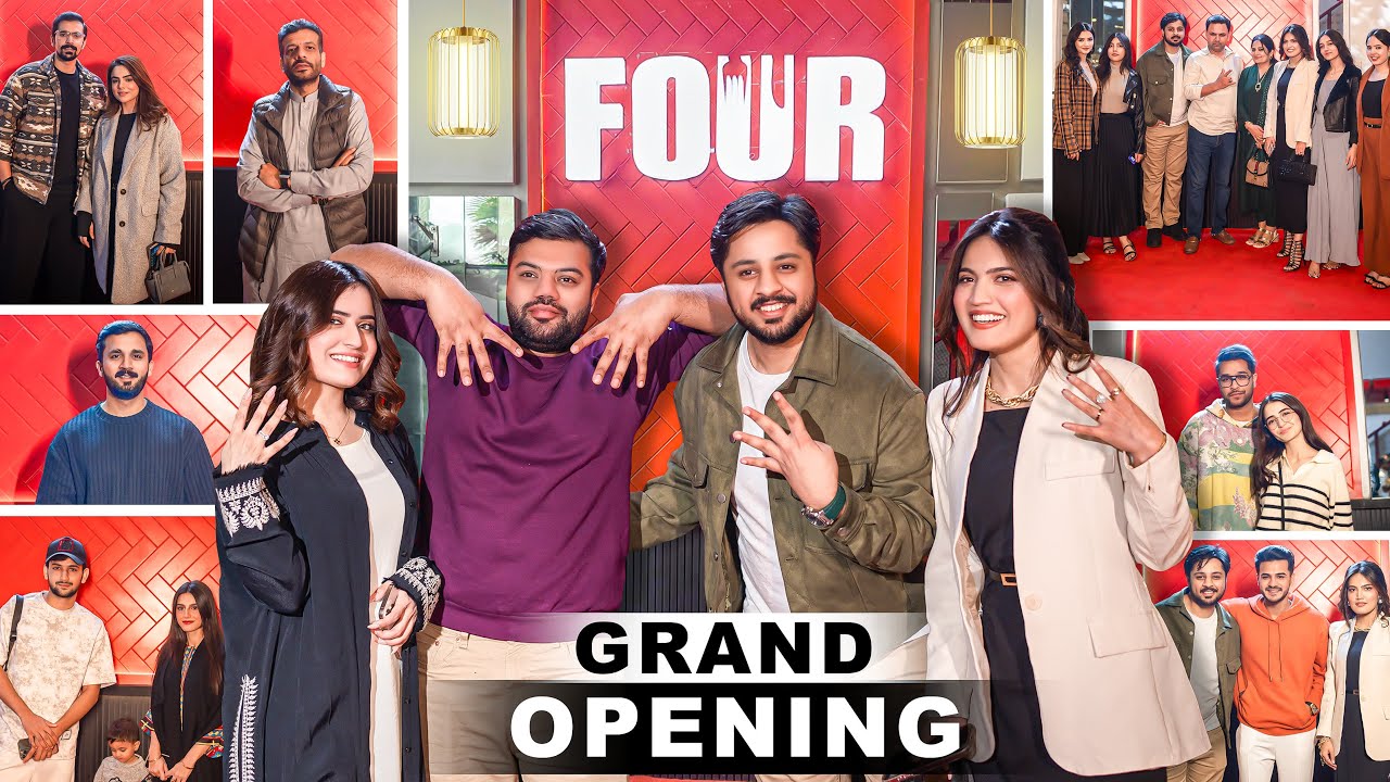GRAND OPENING OF OUR DREAM PROJECT - FOUR 😍 | Alhamdulillah ❤️