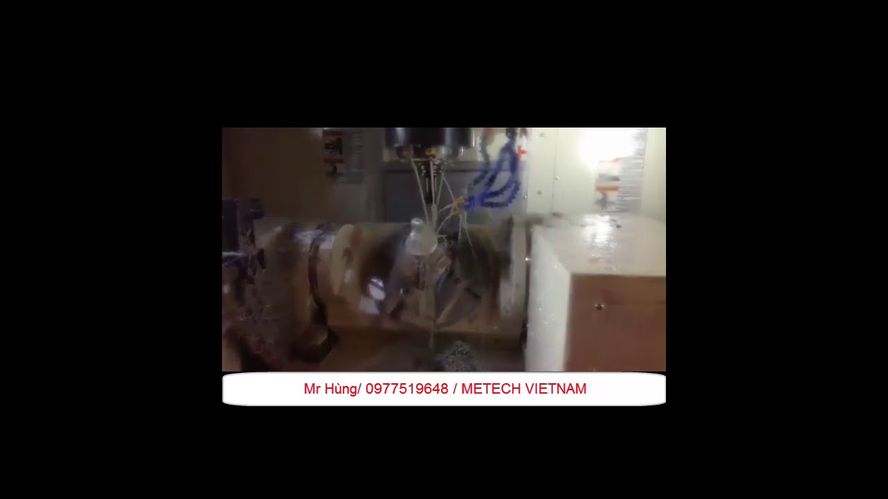 MasterCam 5 axis _Gia c&ocirc;ng 5 trục với MasterCam
