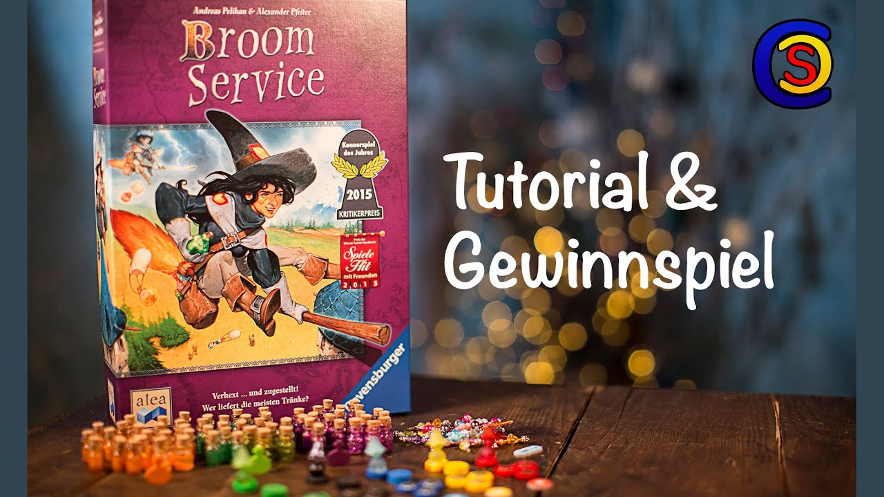 PIMP your boardgame: Broom Service Tutorial & Gewinnspiel
