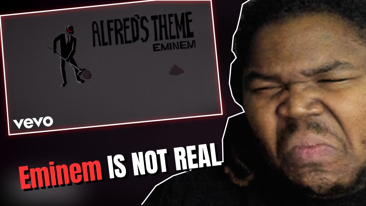 Eminem WAS ON DEMON TIME! | Eminem - Alfred's Theme (Lyric Video) (REACTION)